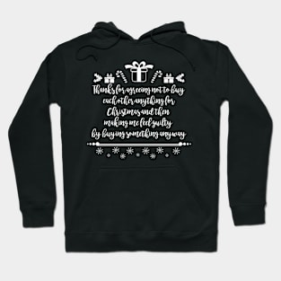 Thanks for agreeing not to buy.... Hoodie